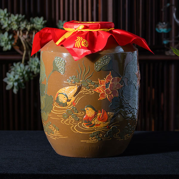 工艺坛鸳鸯